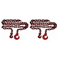 2 + 3 m forestal de y rückek Irisette 8 mm cuadrado con y gancho paralelo como set de bajo consumo- medidas de 8 x 24 mm…